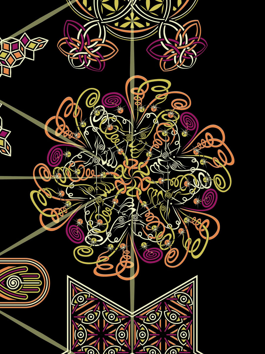 Symbol Tree T-Shirt Olive — Image 7 by Symbolika