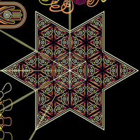 Cabalistic Tree Olive - Sacred Geometry Men's T-Shirt