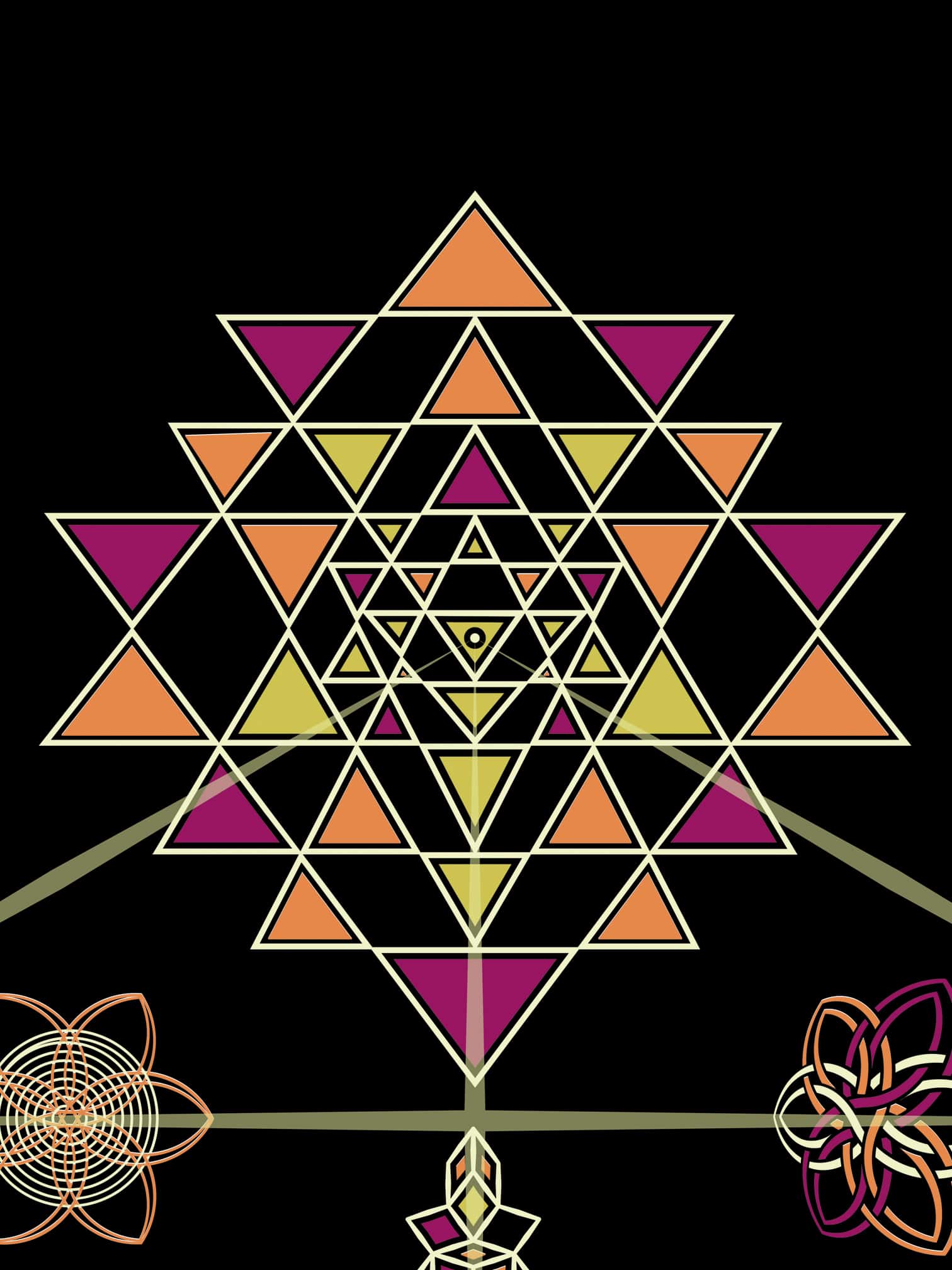 Symbol Tree T-Shirt Olive — Image 16 by Symbolika