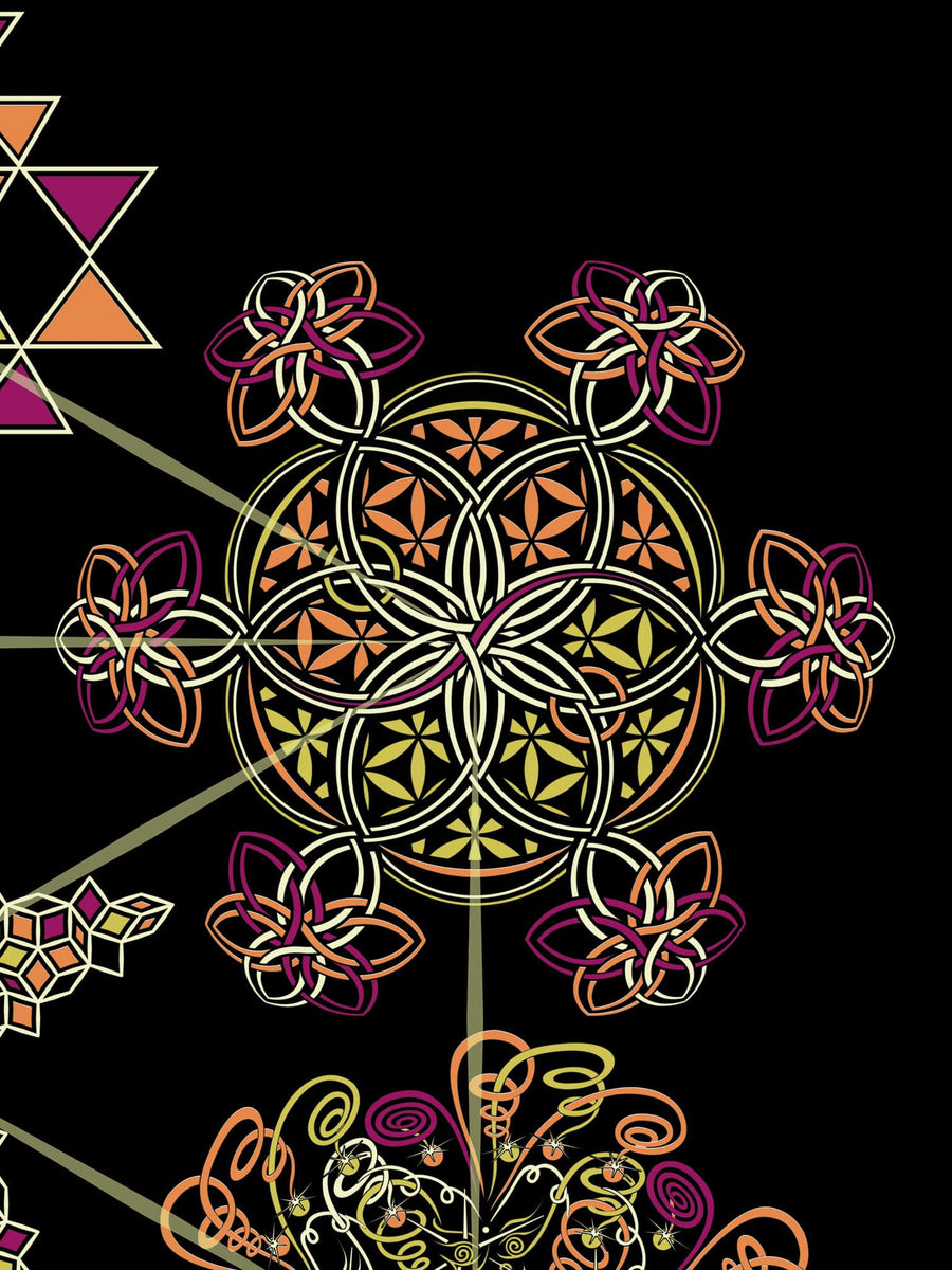 Symbol Tree T-Shirt Olive — Image 8 by Symbolika