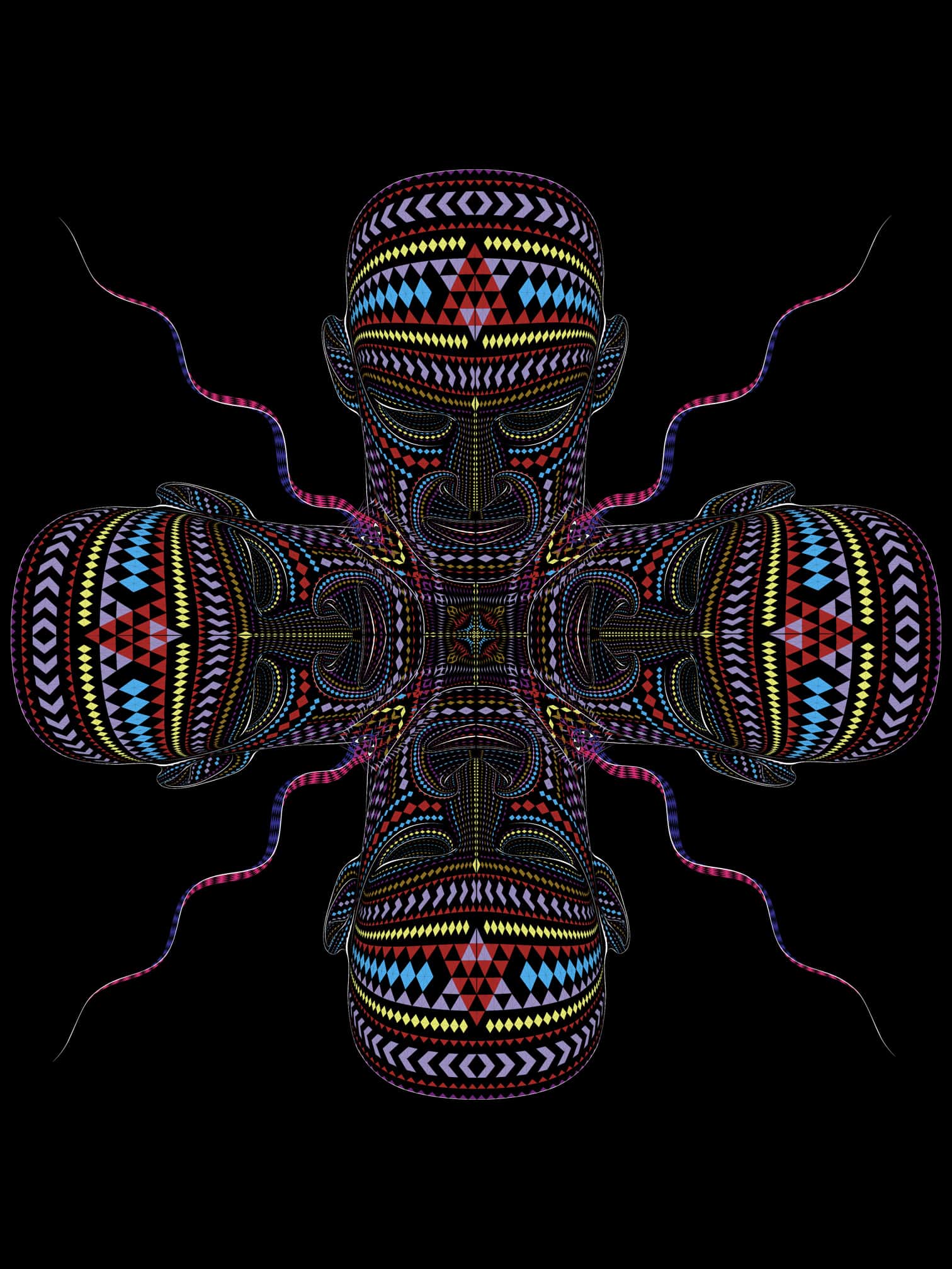 Chango Tank Top Black — Image 5 by Symbolika