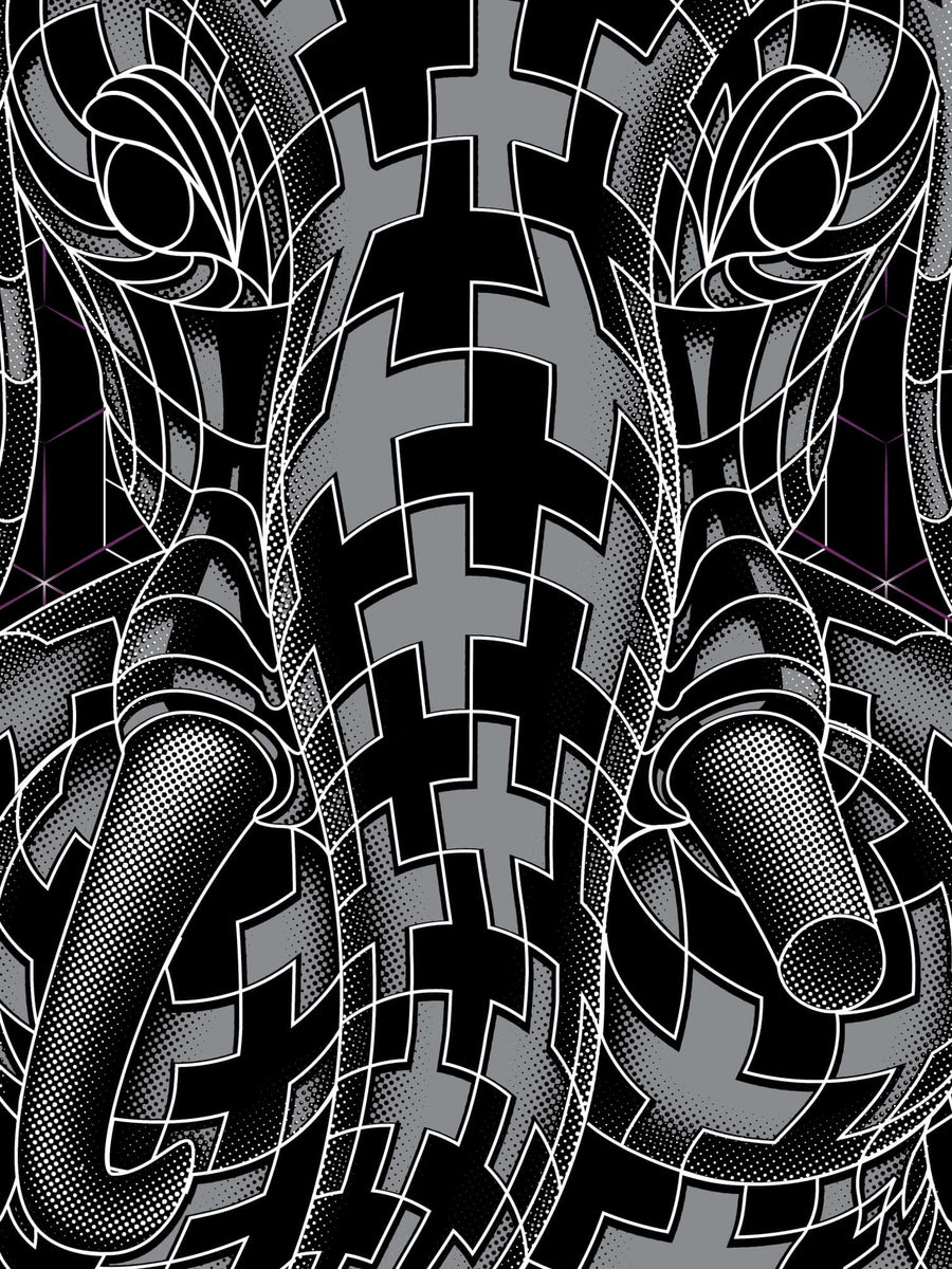 Ganescher Tank Top Black — Image 8 by Symbolika