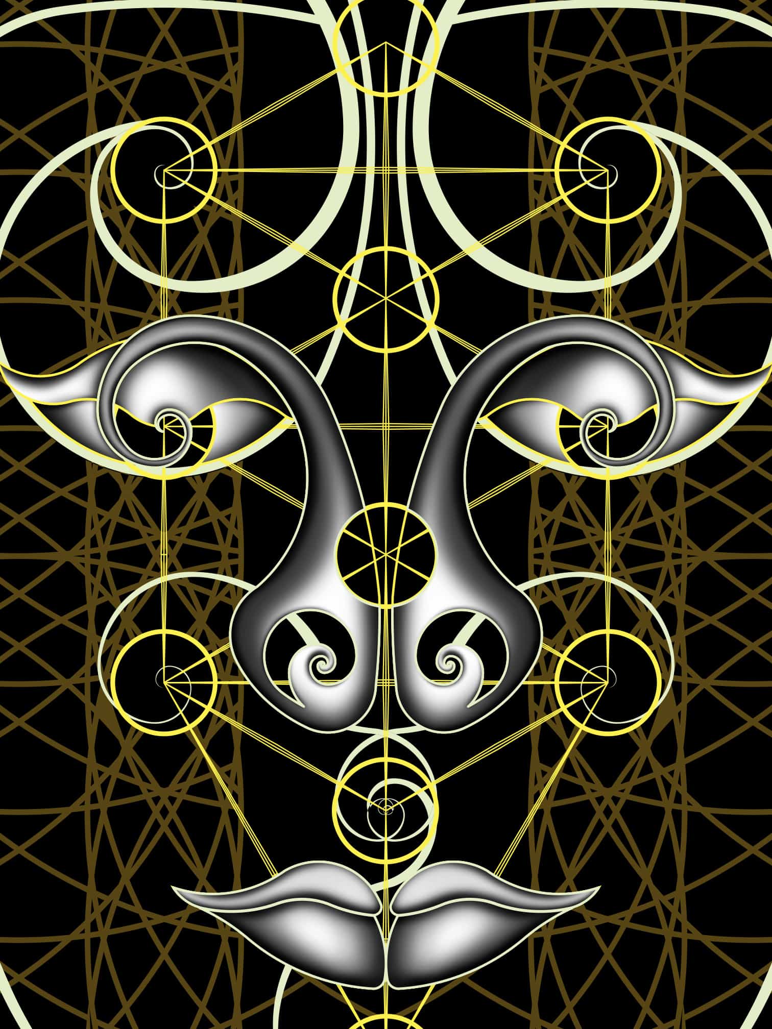 Buddha Vibes Hung Women Vest Top - Pearl - symbolika