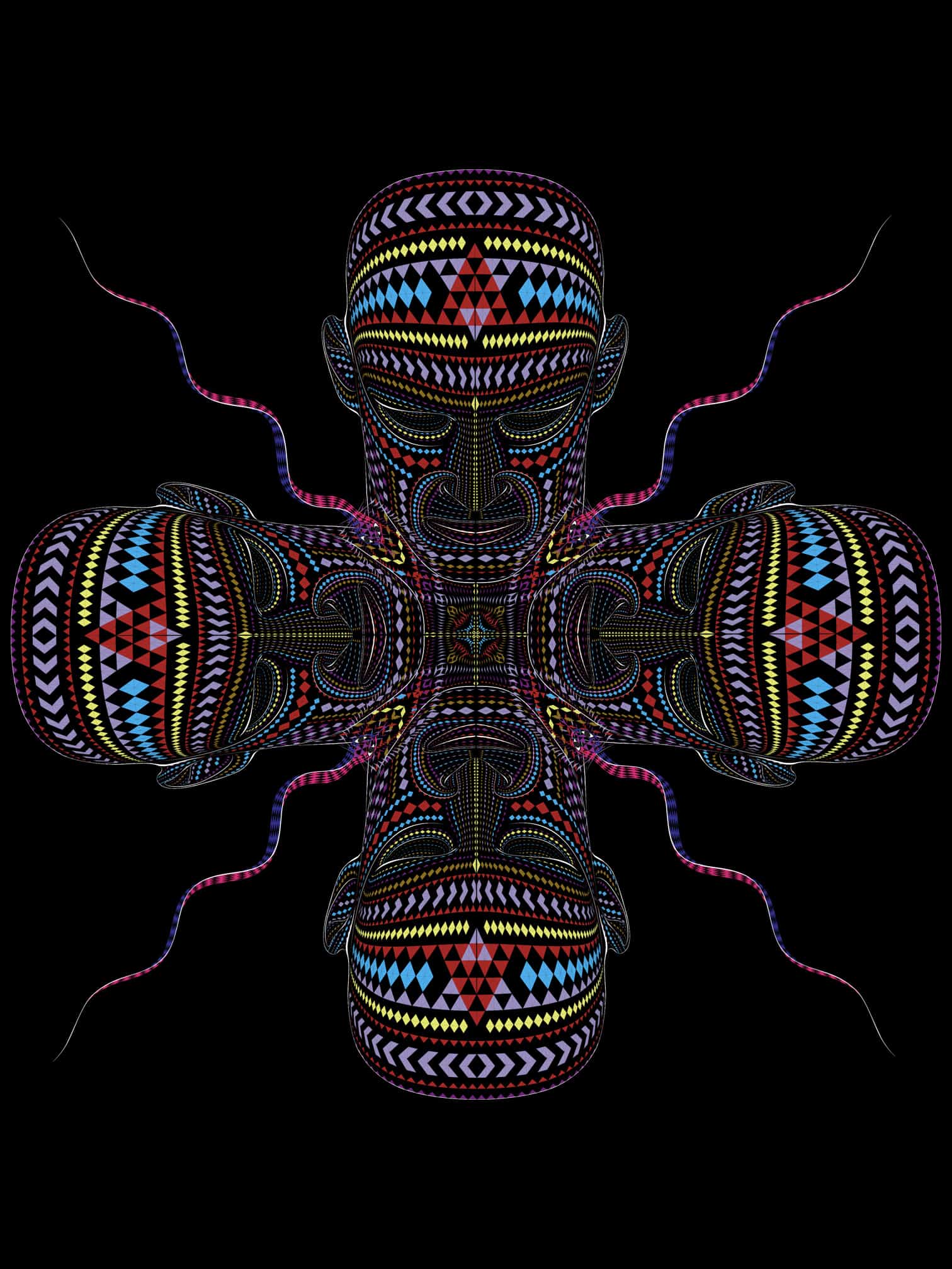 Chango Tank Top Black — Image 3 by Symbolika