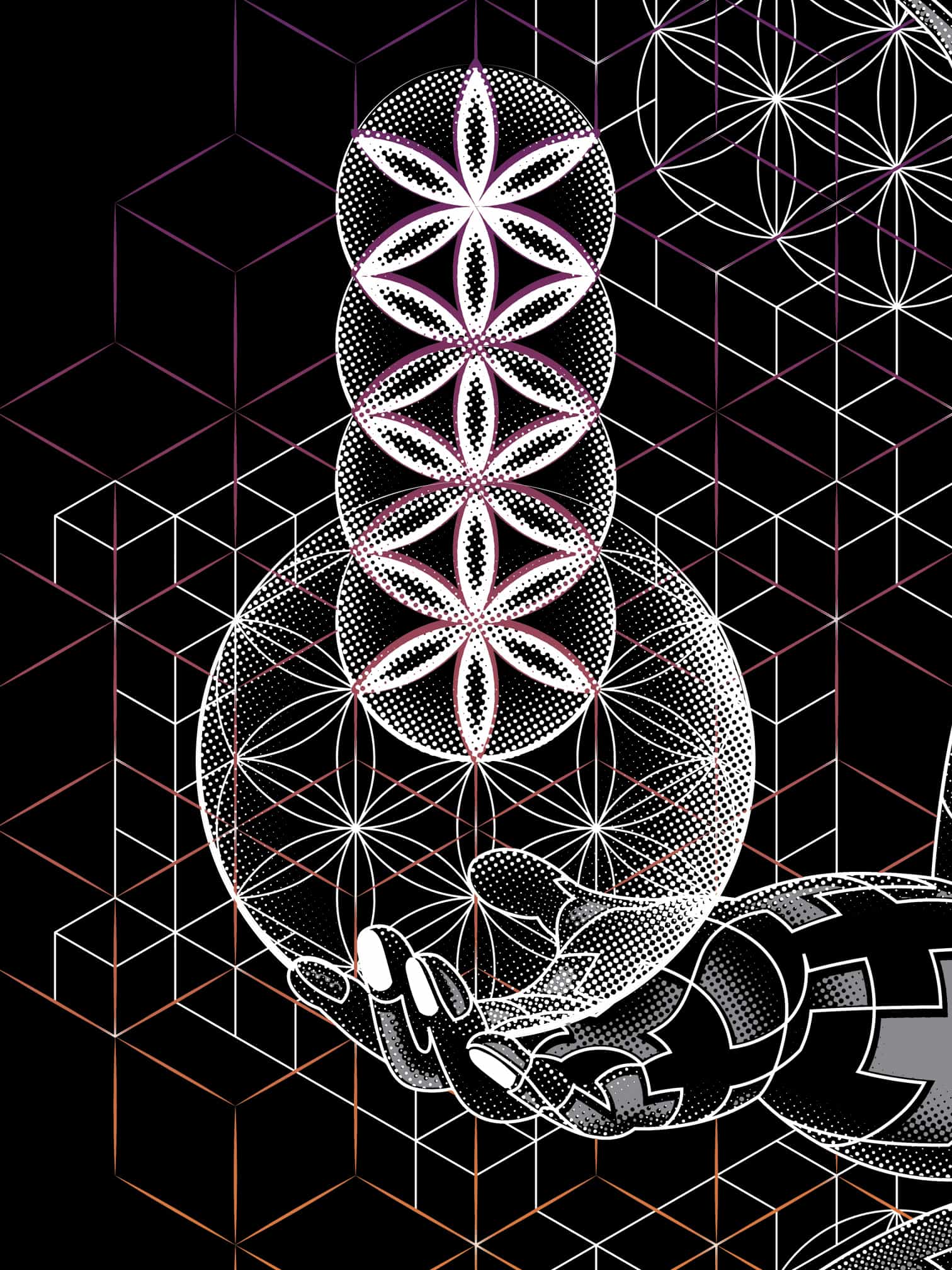 Ganescher Tank Top Black — Image 7 by Symbolika
