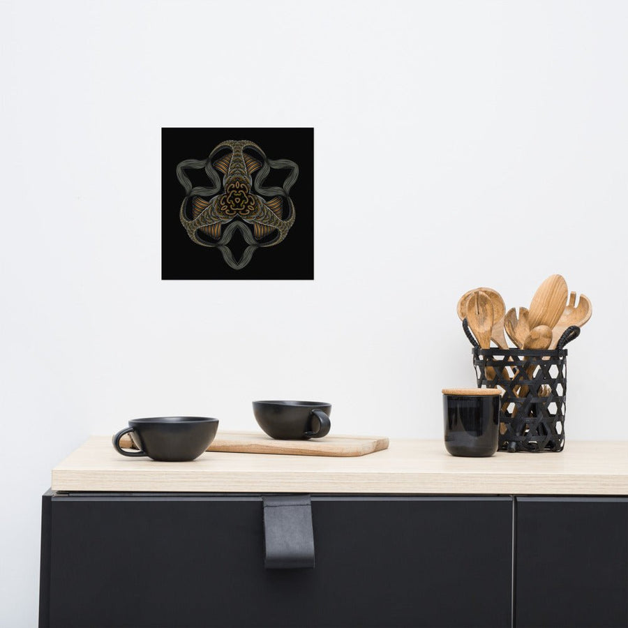 Coiled Poster - symbolika