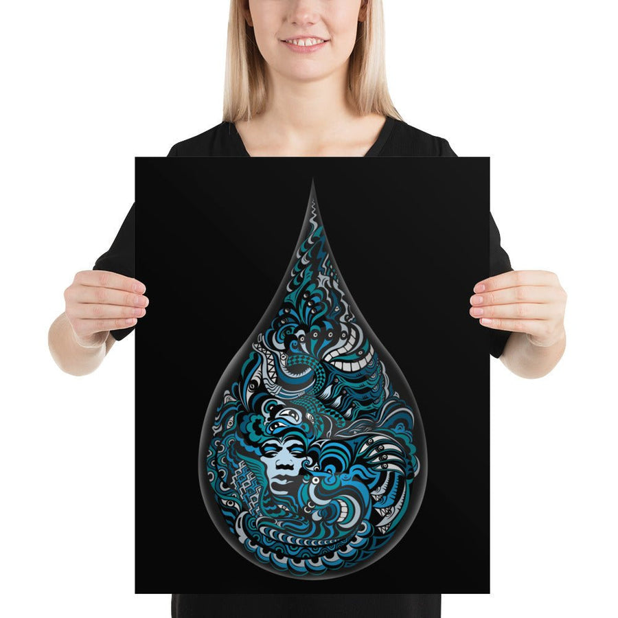 Drop Poster 16"x20" - symbolika