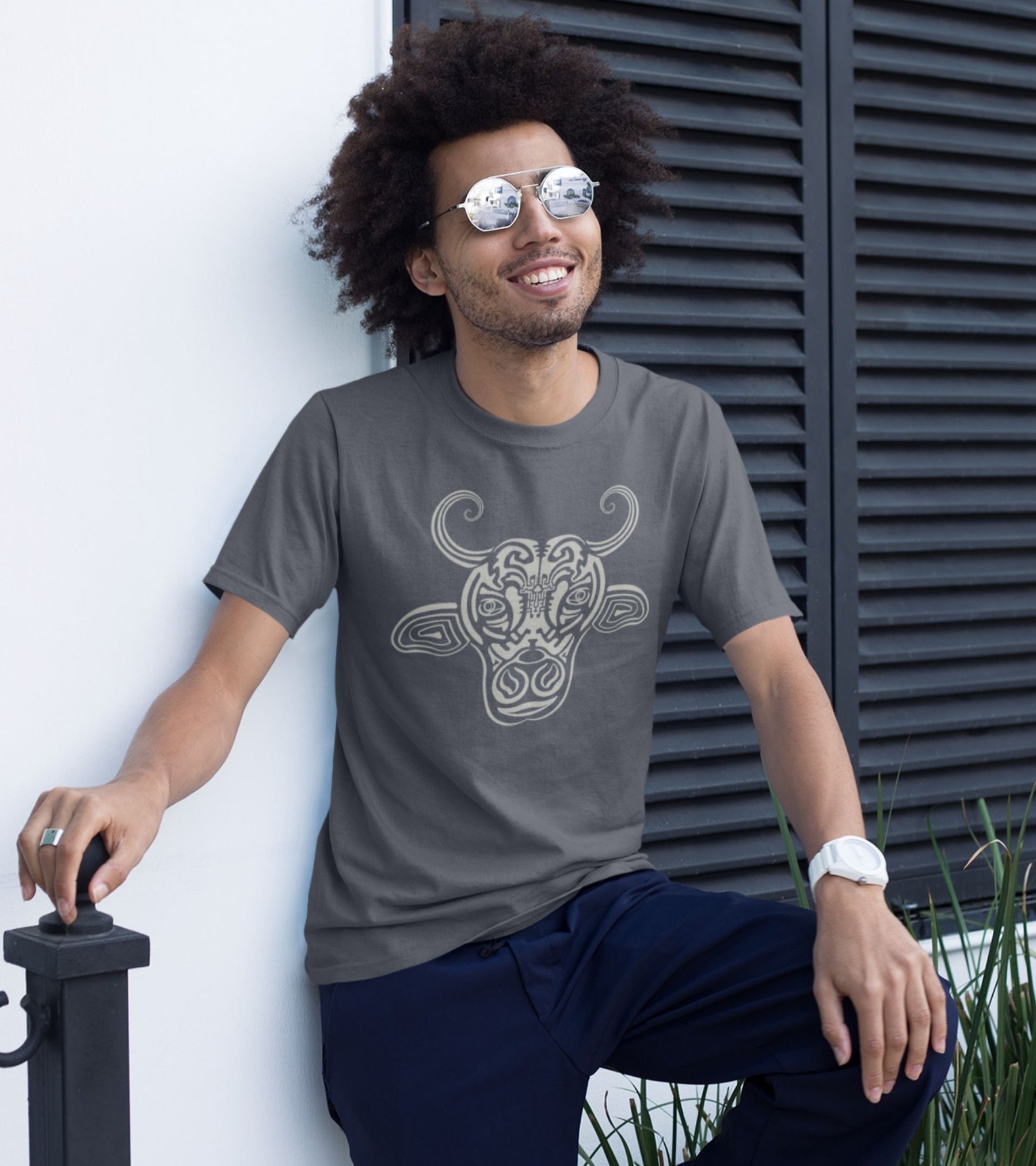 Holy Cow T-Shirt Choice of Colors — Image 3 by Symbolika