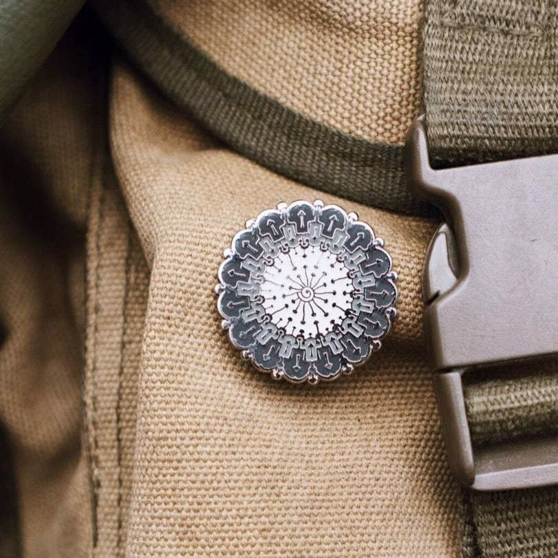 Shrooms Hora Lapel Pin - symbolika