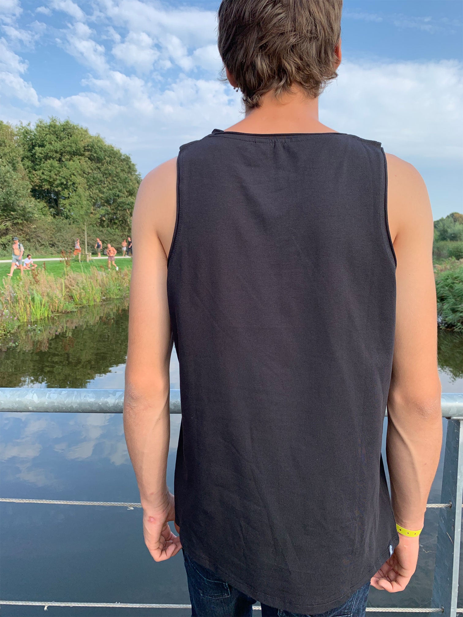 Ganescher Tank Top Black — Image 5 by Symbolika