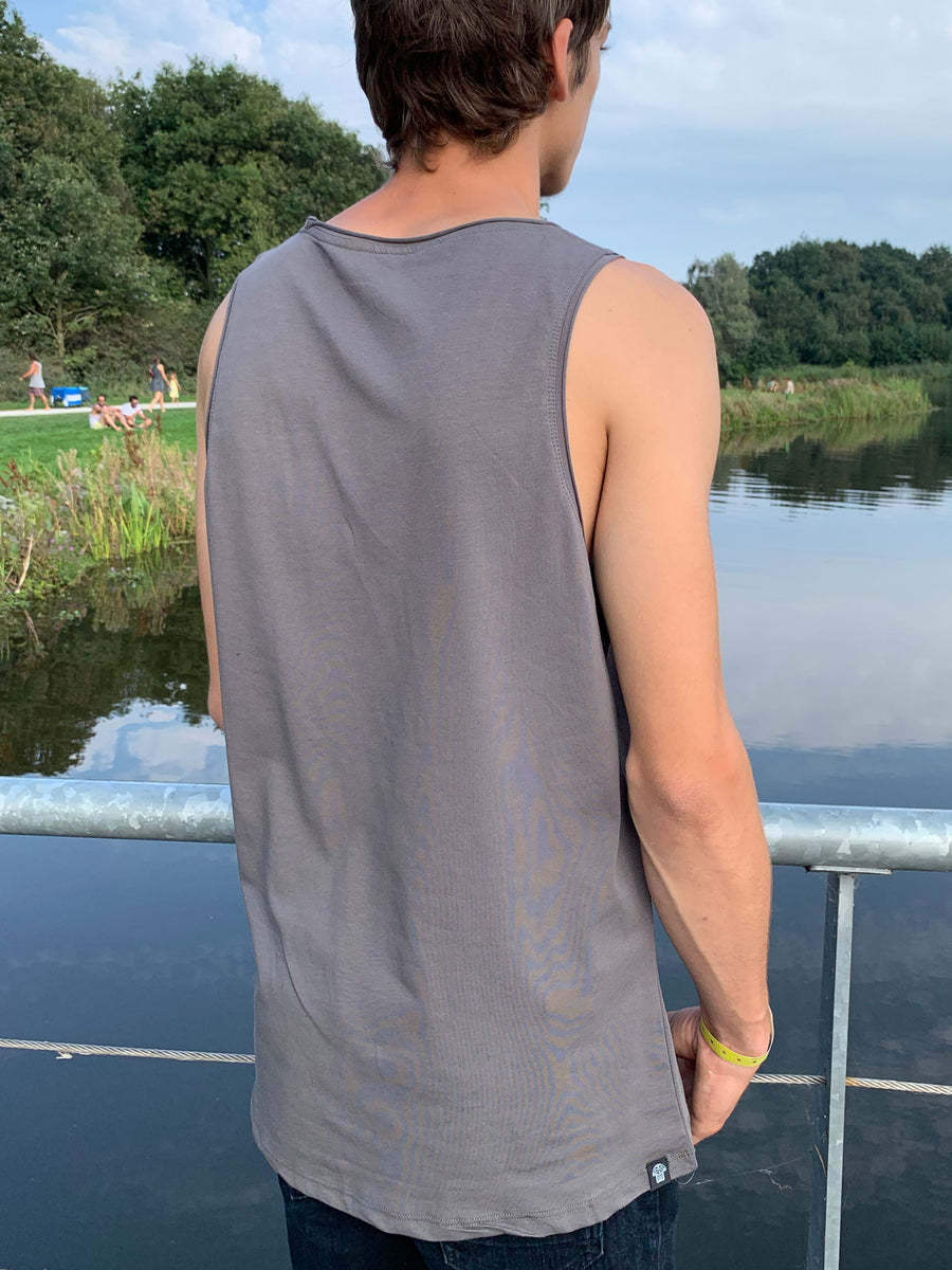 Symbol Tree Tank Top Grey — Image 4 by Symbolika