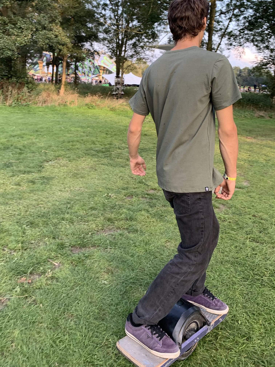 Aya T-Shirt Olive — Image 5 by Symbolika