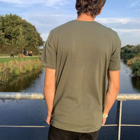 Mother Aya Sacred Plant Medicine Men's T-Shirt - Olive