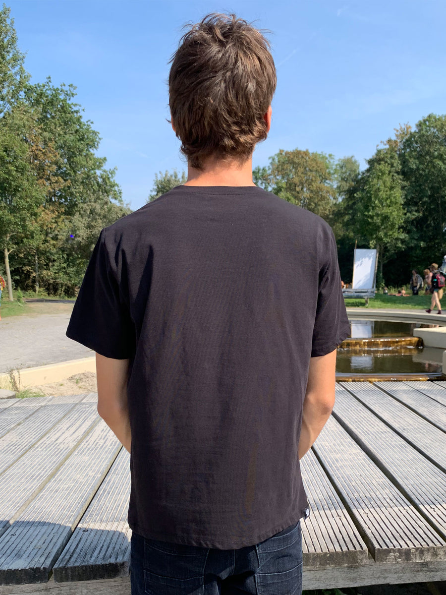 Buddha Vibes T-Shirt Black — Image 6 by Symbolika