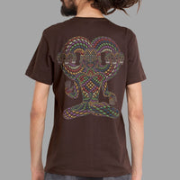 Trinfinity Men's T-Shirt - Glow in Dark Sacred Geometry