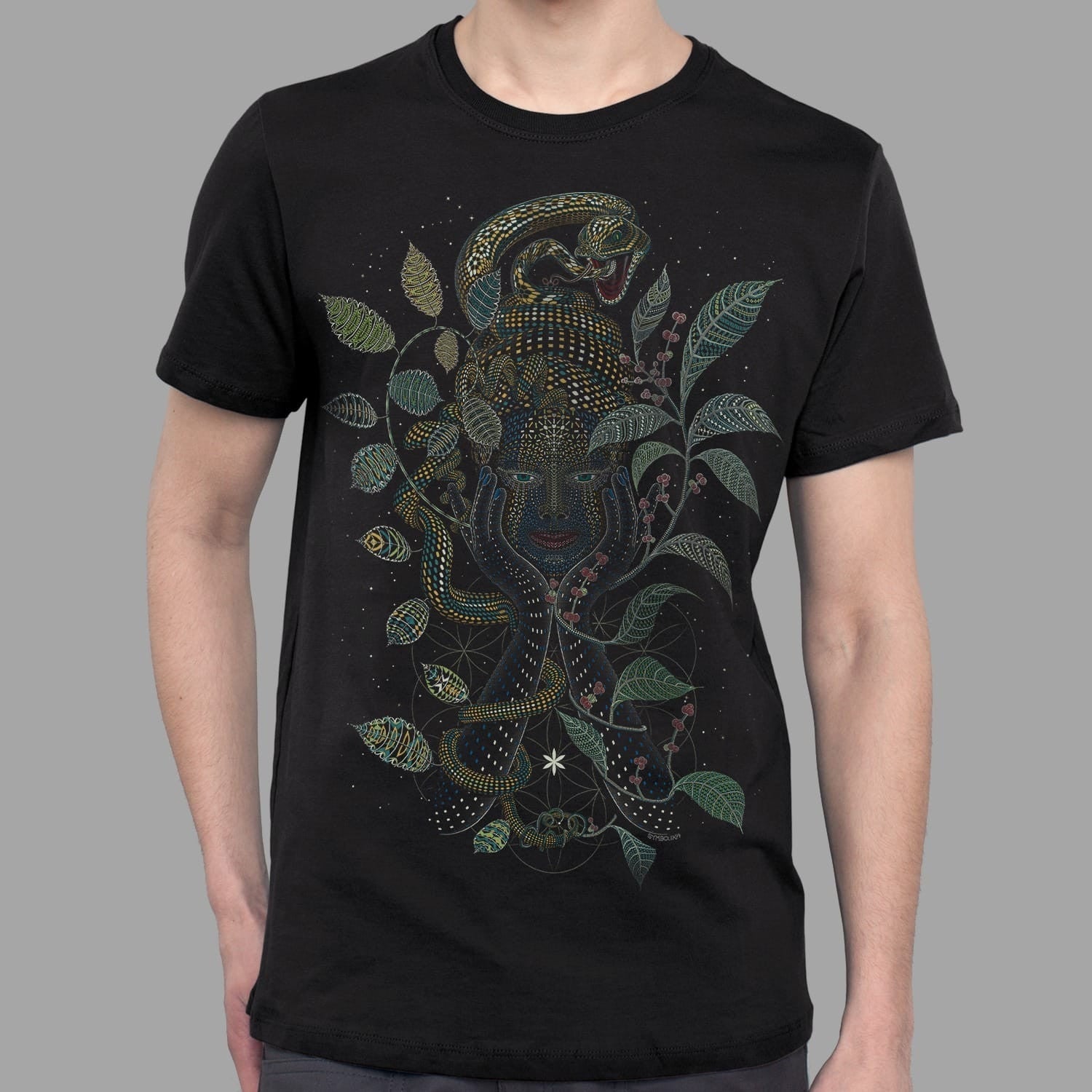 Aya T-Shirt Choice of Colors — visionary art by Symbolika