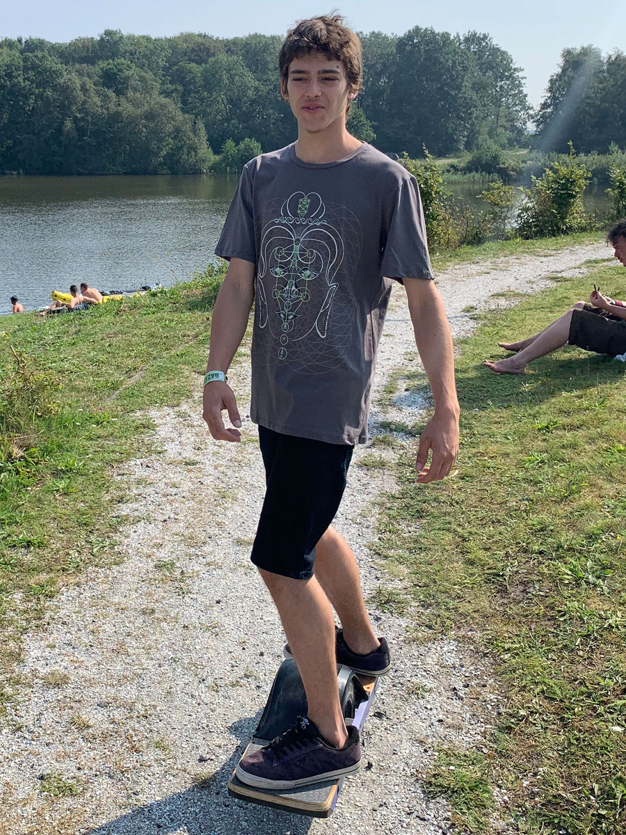 Buddha Vibes T-Shirt Black — Image 10 by Symbolika