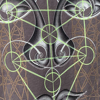 Sacred Sound Buddha Men's T-Shirt - Grey