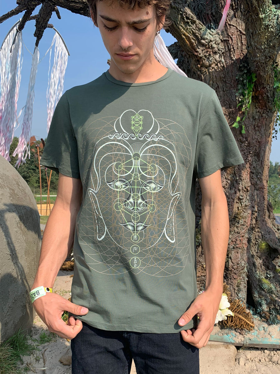 Buddha Vibes T-Shirt Black — Image 13 by Symbolika