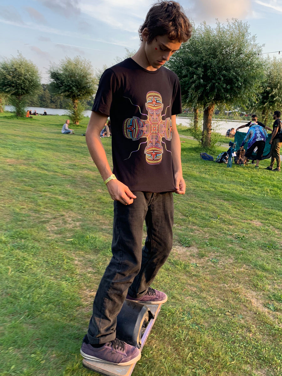 Chango T-Shirt Black — Image 4 by Symbolika