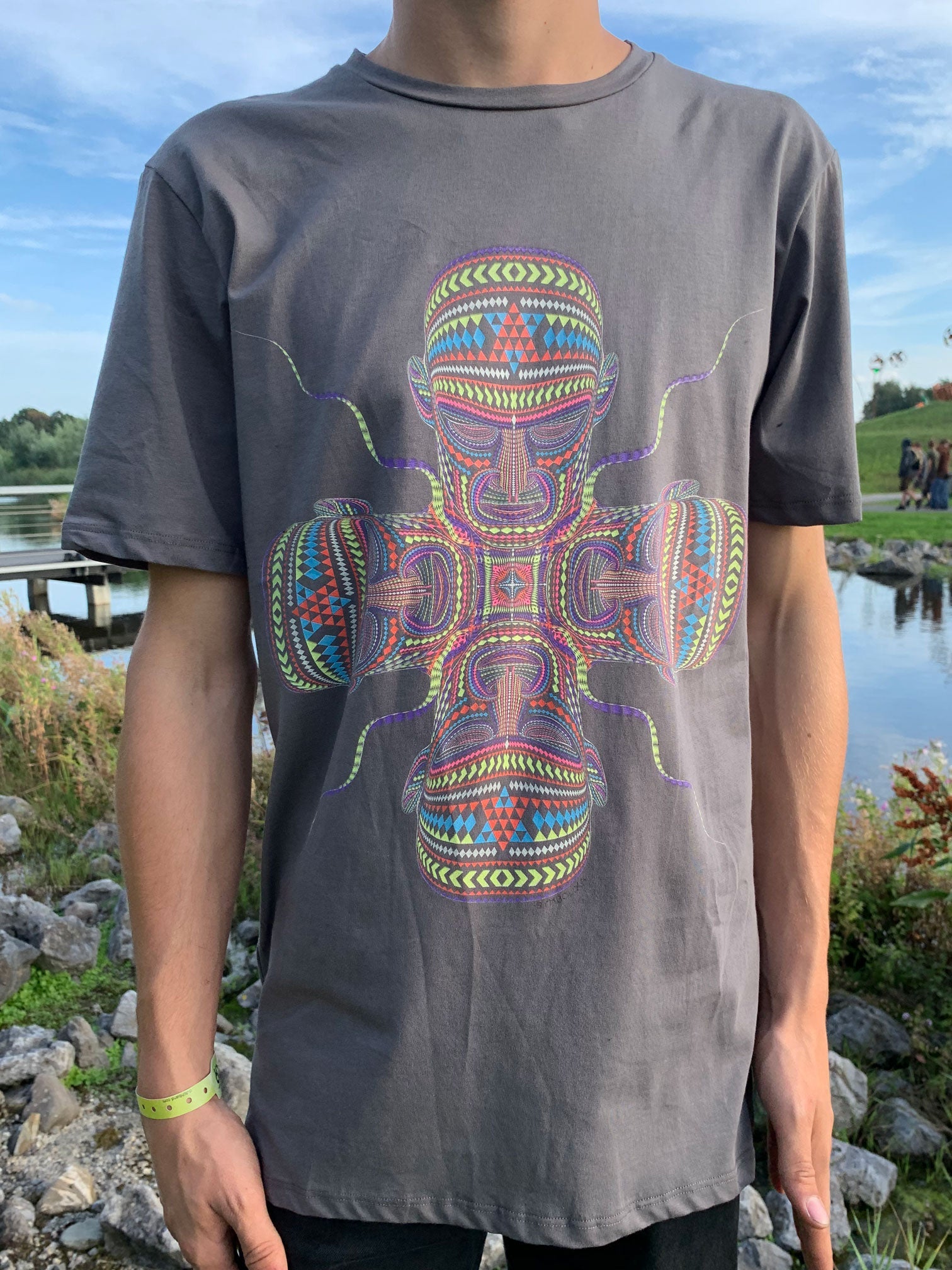 Chango T-Shirt Black — Image 9 by Symbolika