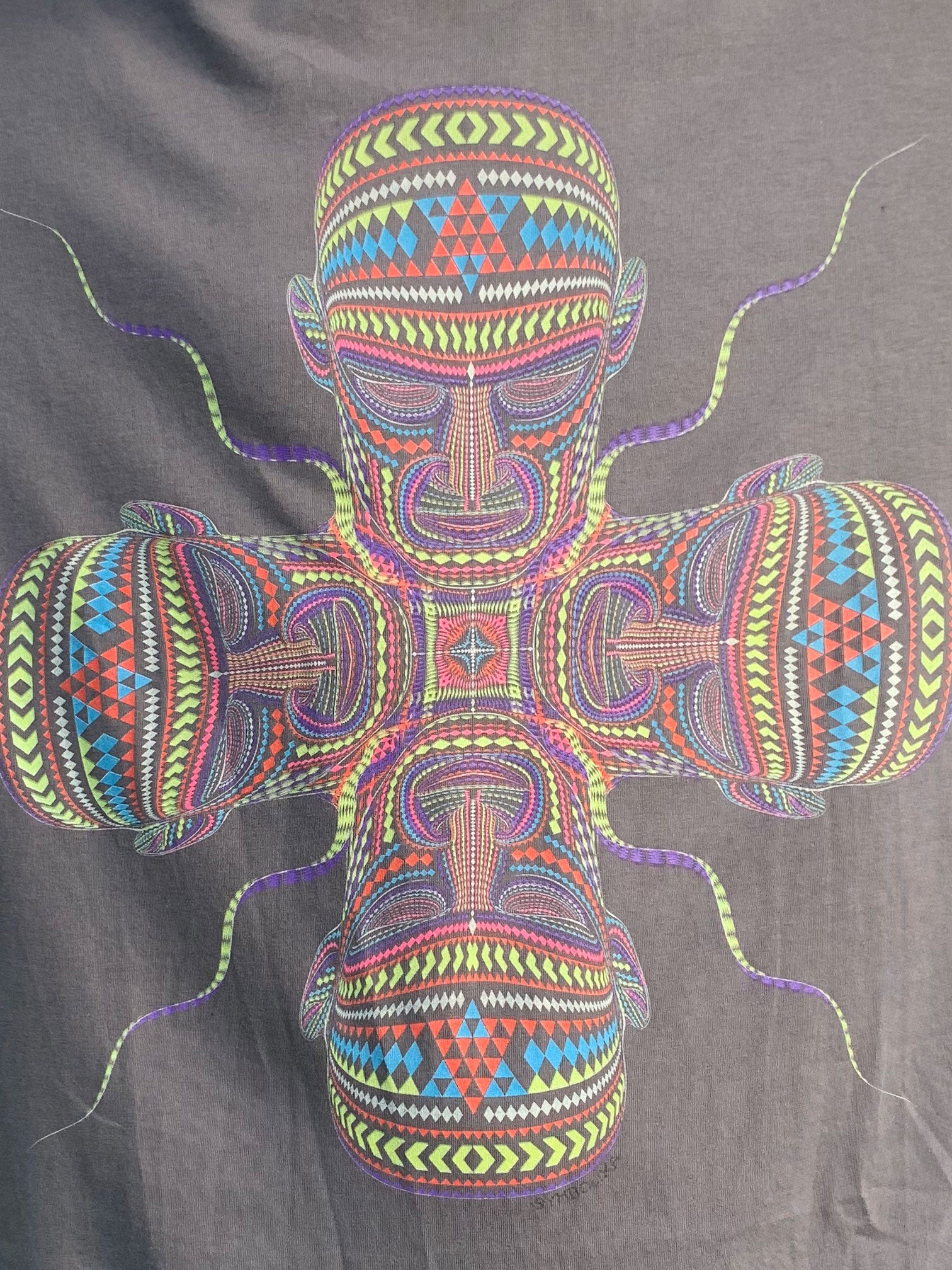Chango T-Shirt Black — Image 10 by Symbolika