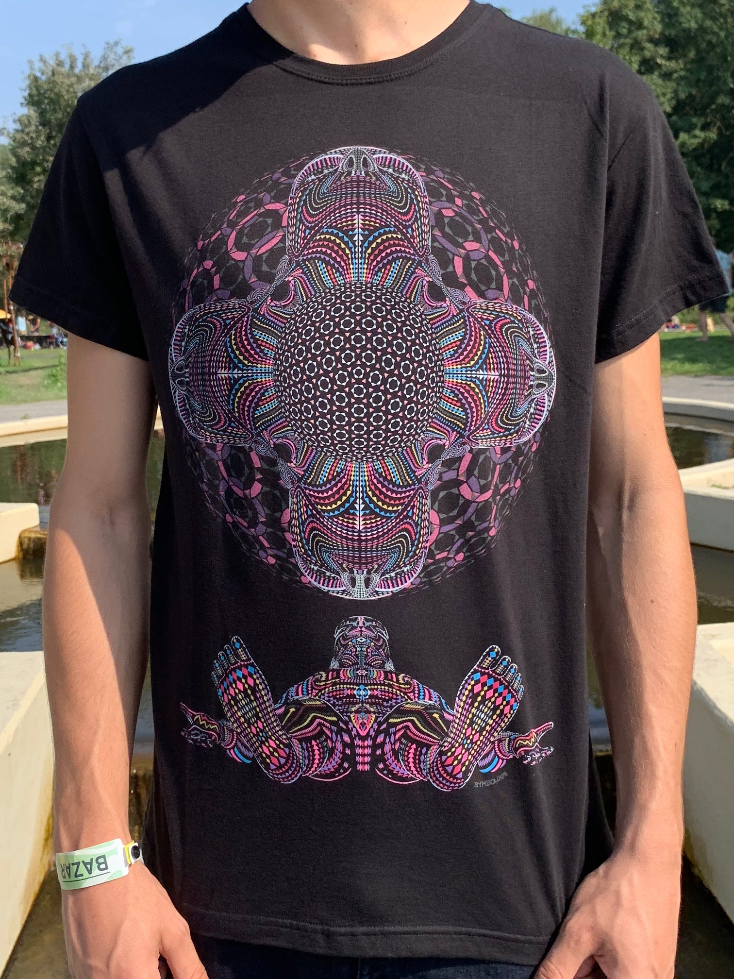 DMT HD T-Shirt Black — Image 3 by Symbolika