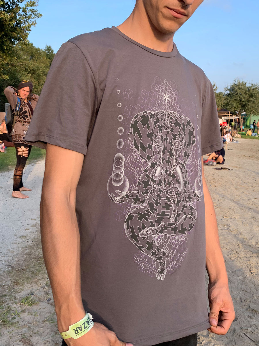 Ganescher T-Shirt Grey — Image 4 by Symbolika