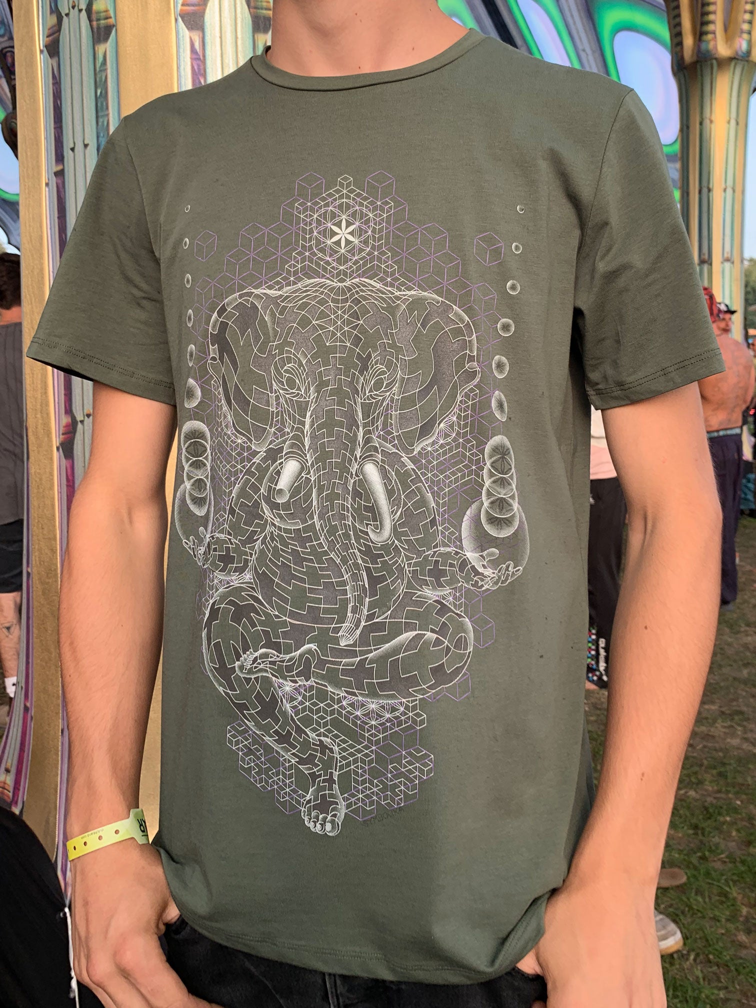 Ganescher T-Shirt Black — Image 16 by Symbolika