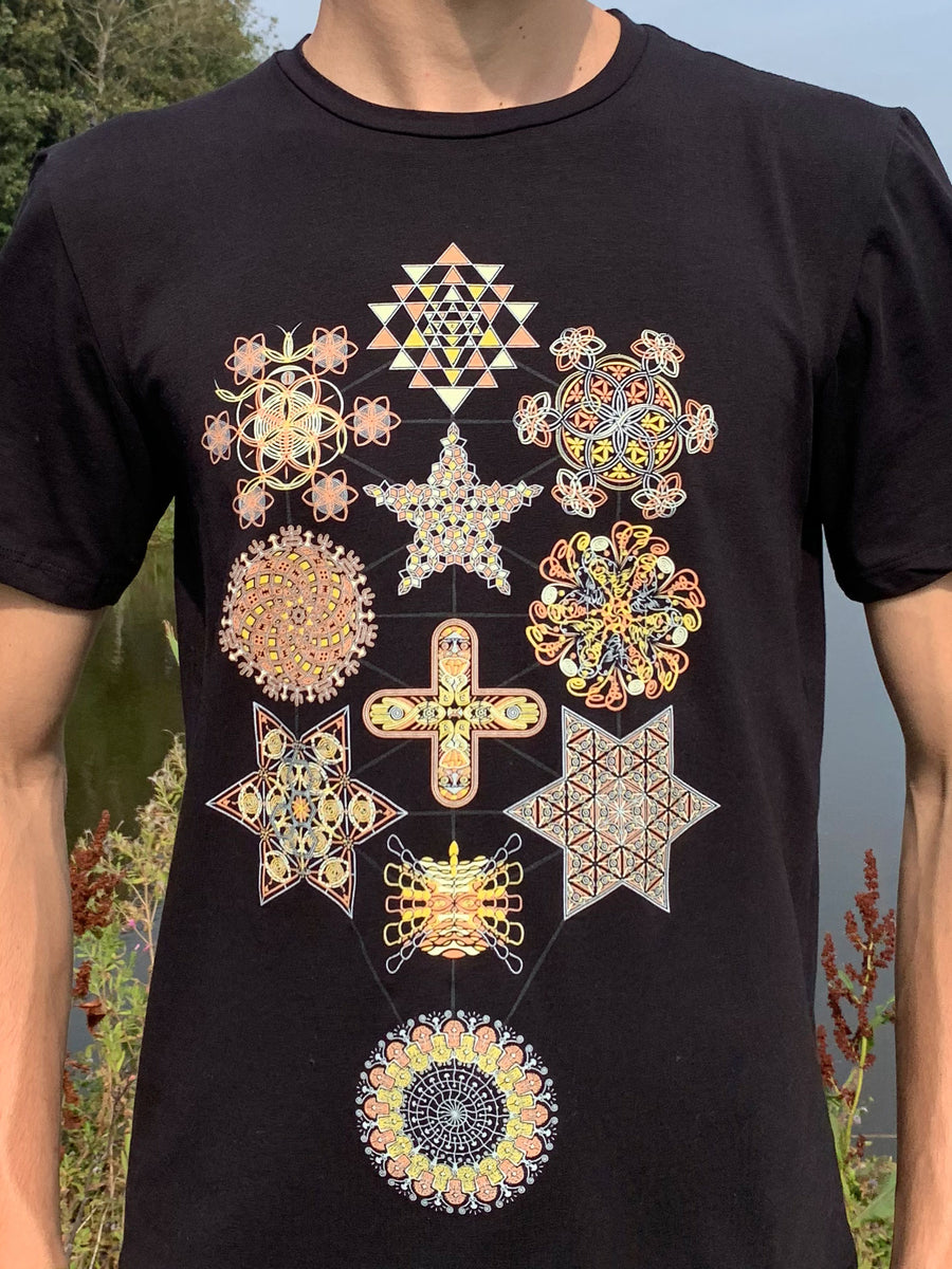 Symbol Tree T-Shirt Black — Image 2 by Symbolika