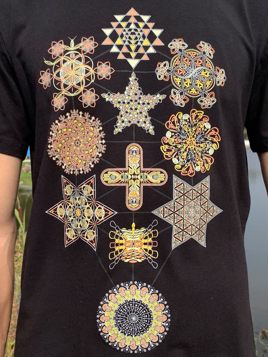 Symbol Tree T-Shirt Black — Image 3 by Symbolika