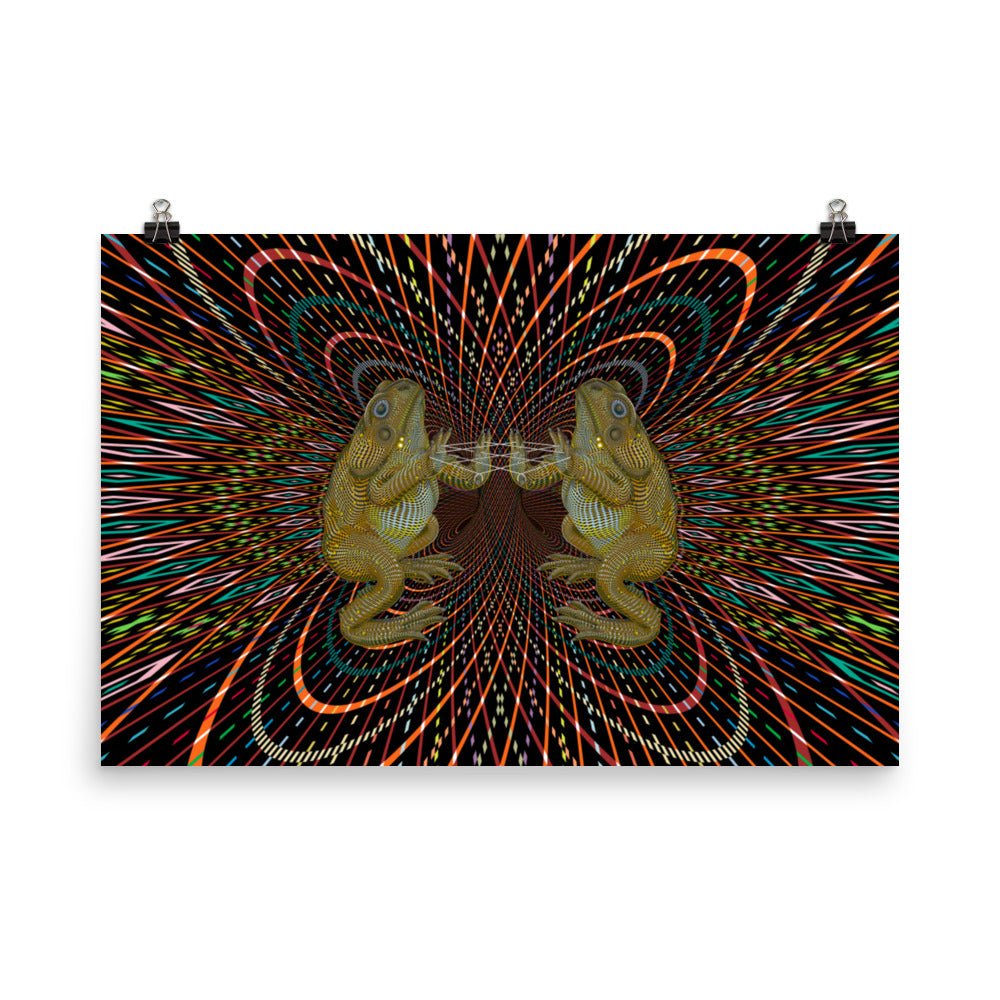 Bufo Alvarius Poster - symbolika
