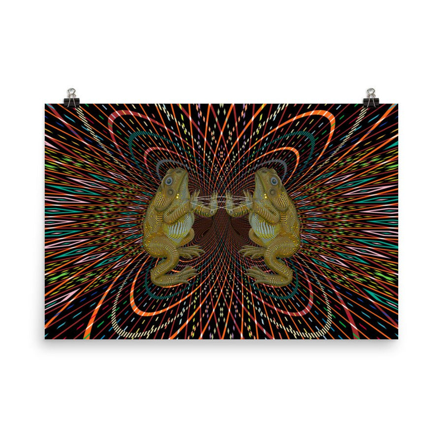 Bufo Alvarius Poster - symbolika