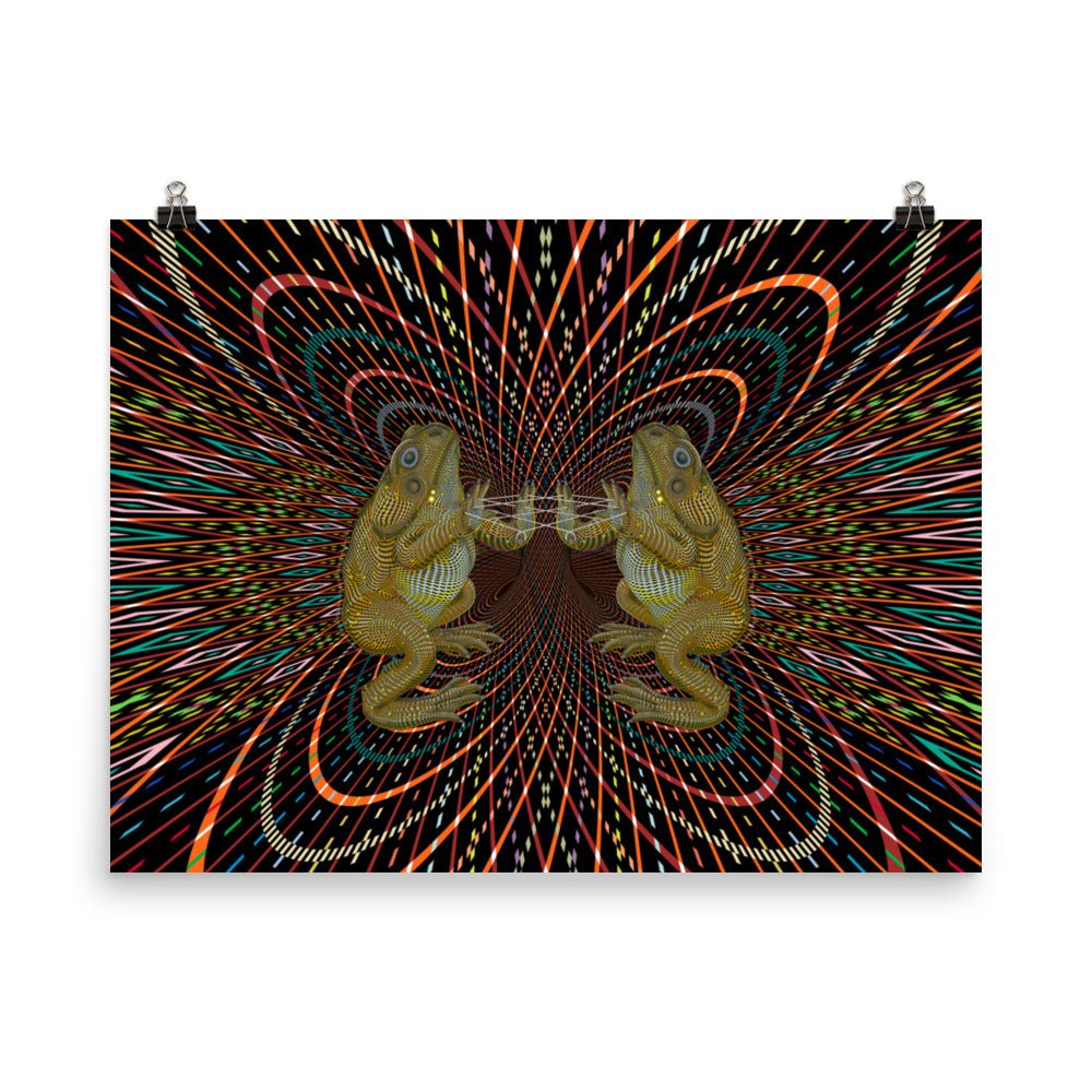 Bufo Alvarius Poster - symbolika