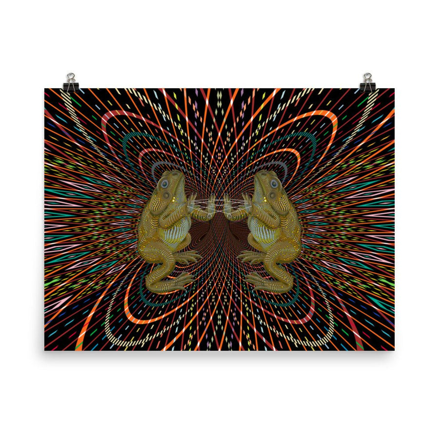 Bufo Alvarius Poster - symbolika