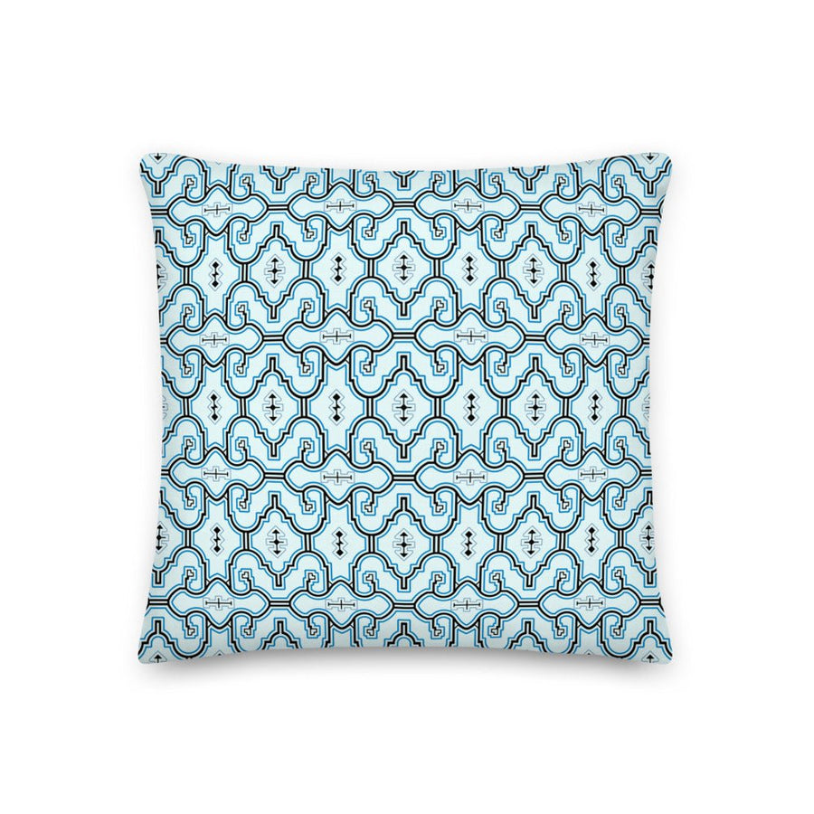 Shipibo Gradient - Square Pillow (M) - symbolika