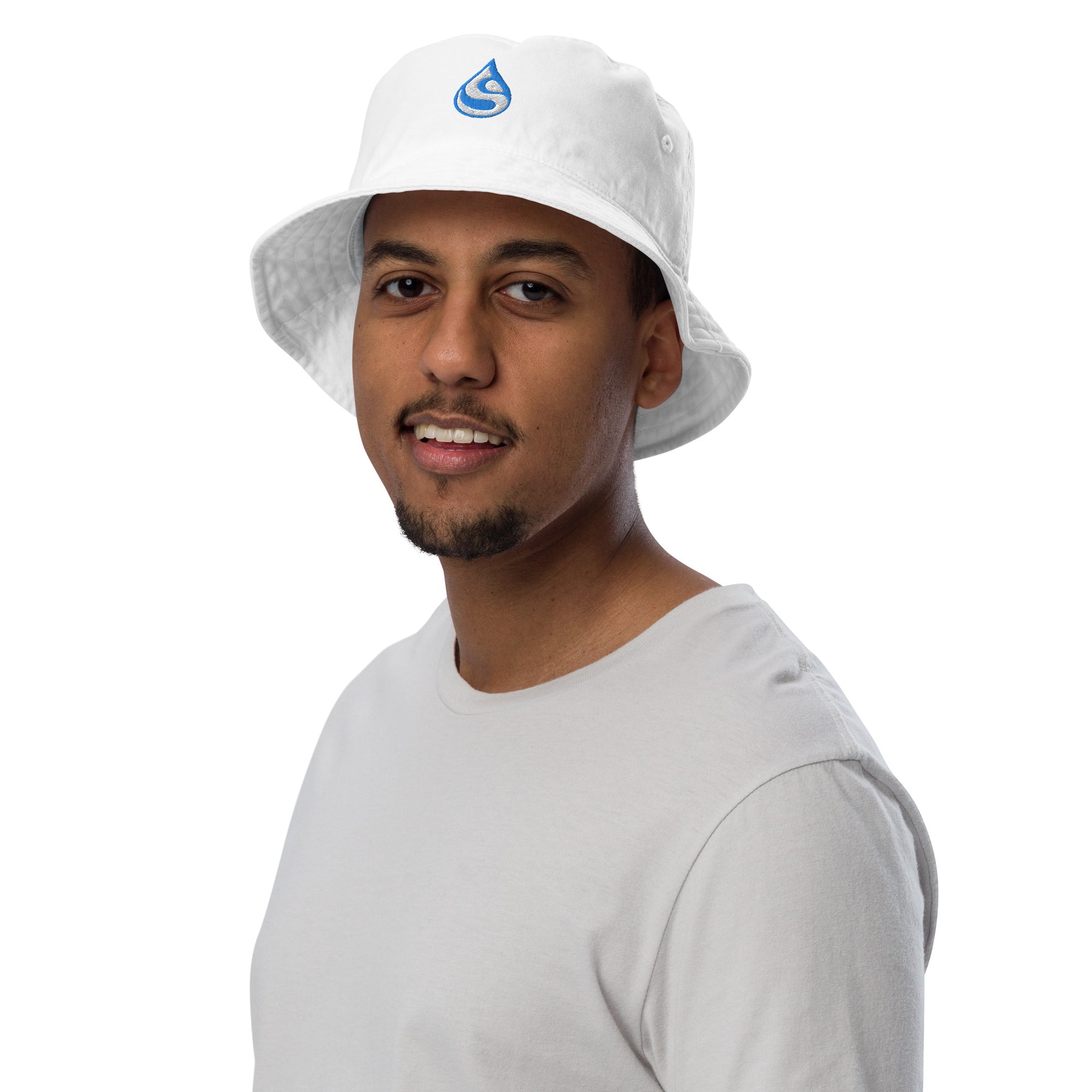 Drop Organic bucket hat - symbolika
