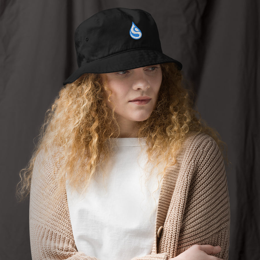 Drop Organic bucket hat - symbolika