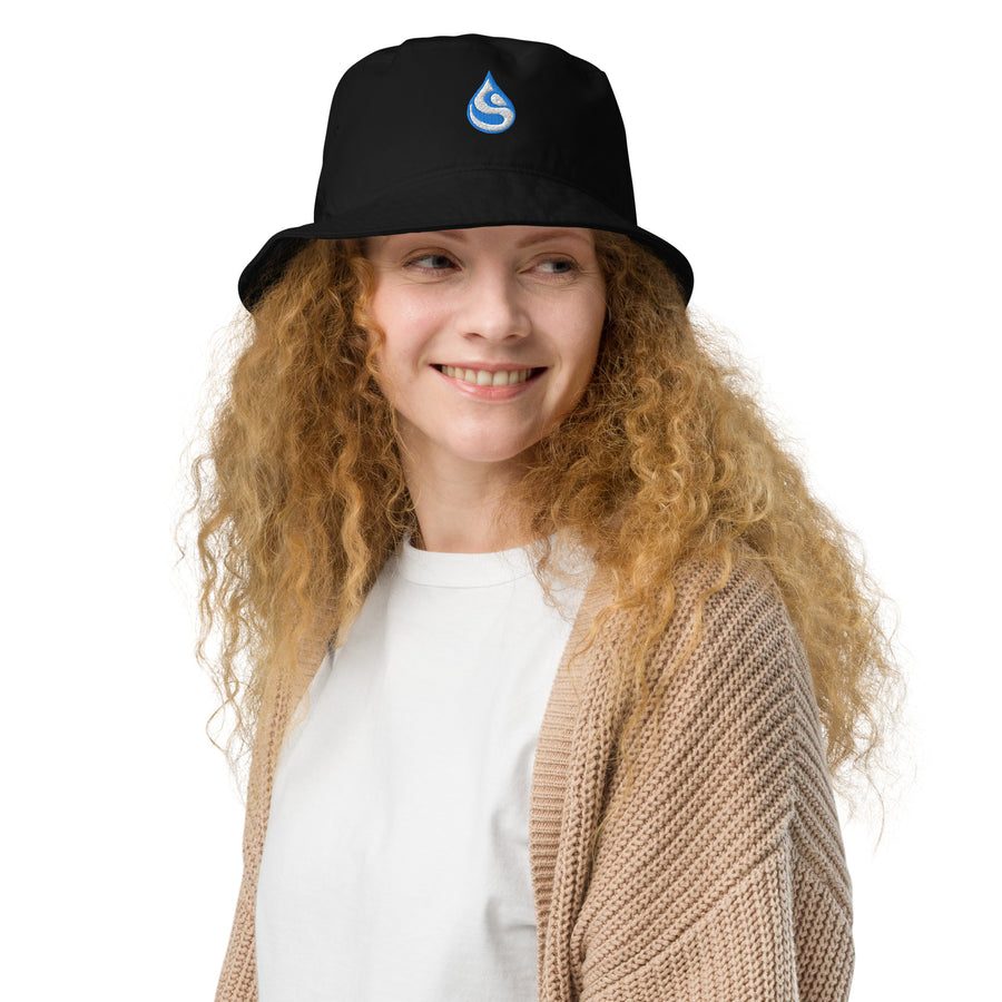 Drop Organic bucket hat - symbolika