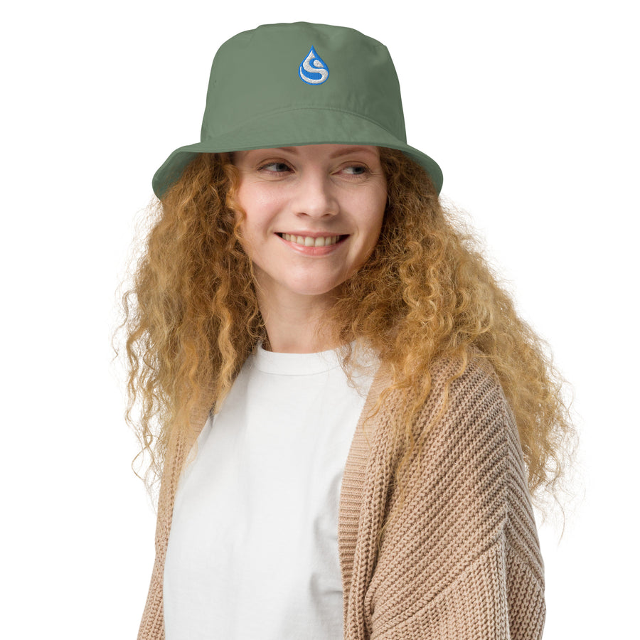 Drop Organic bucket hat - symbolika