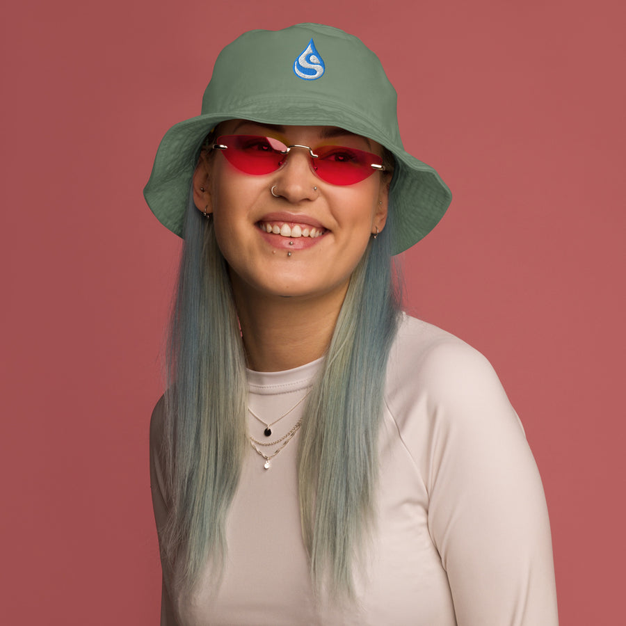 Drop Organic bucket hat - symbolika