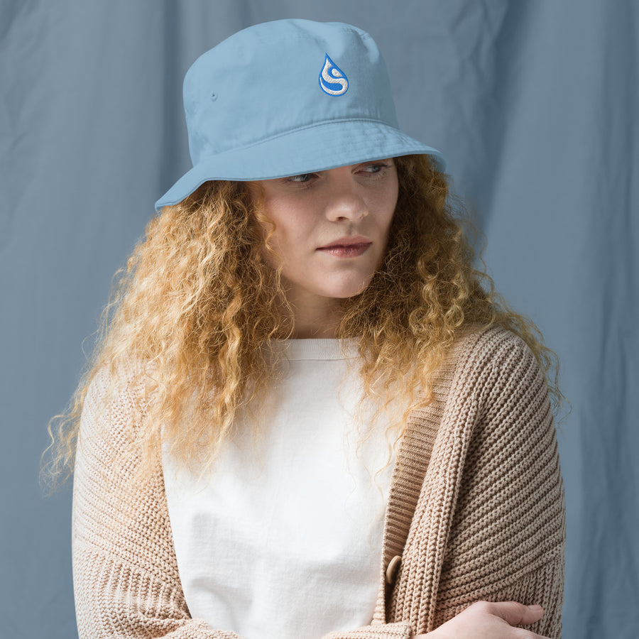 Drop Organic bucket hat - symbolika