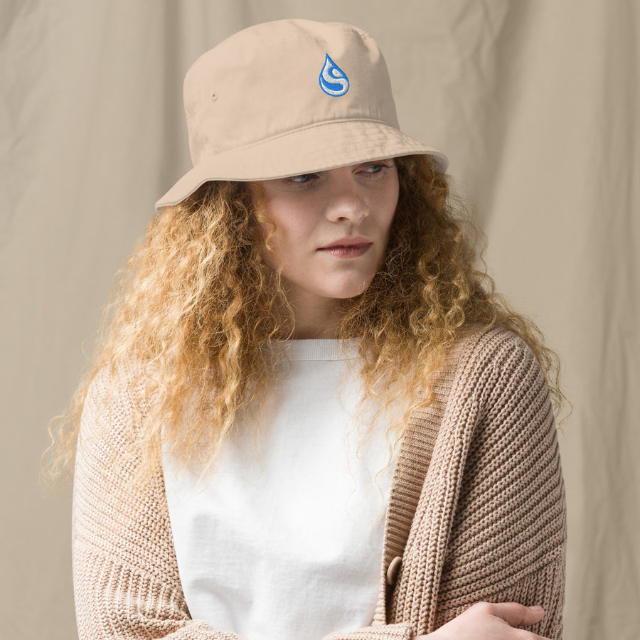 Drop Organic bucket hat - symbolika