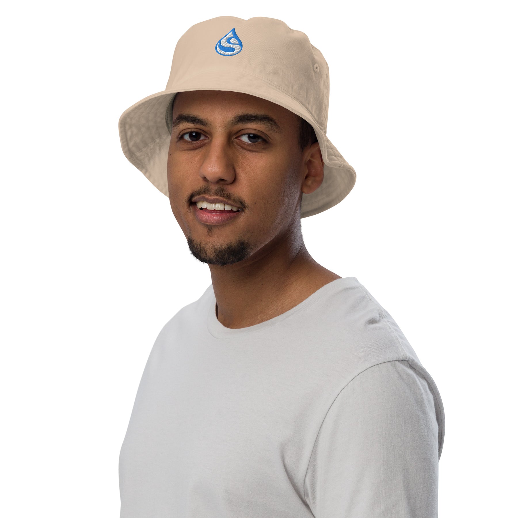 Drop Organic bucket hat - symbolika