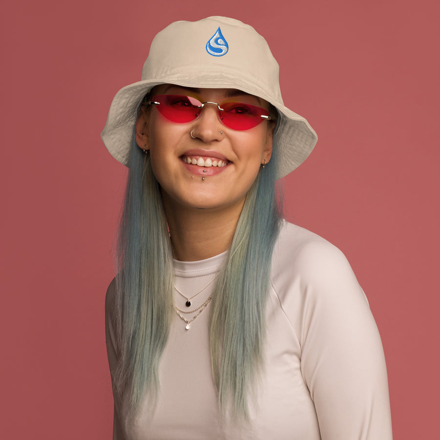 Drop Organic bucket hat - symbolika
