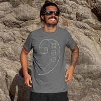 Phi Ф Herren T-Shirt - Auf Bestellung gefertigt - Farbauswahl