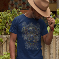 Camiseta Ta Wise Monkey para hombre - Hecha a medida - Colores a elegir