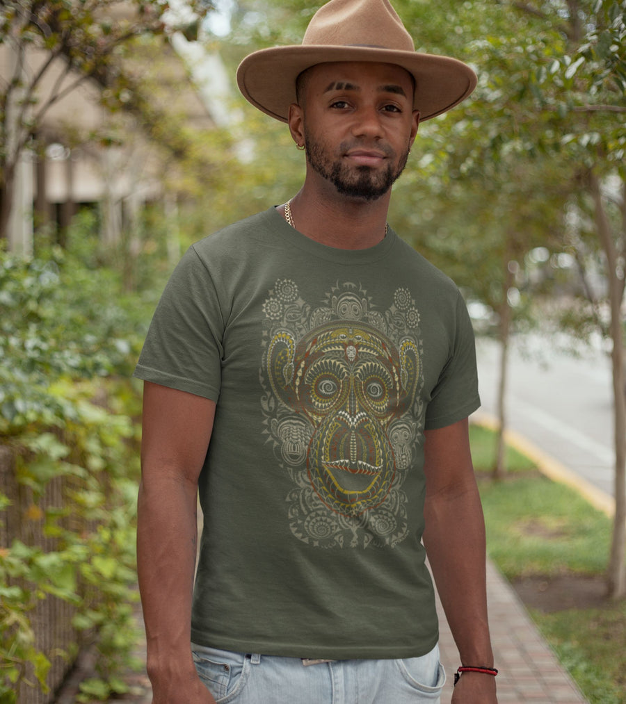 Ta Wise Monkey T-Shirt Choice of Colors — Image 5 by Symbolika