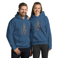 Rainbow Buddha Unisex Hoodie - Made to order - Choice of Colours