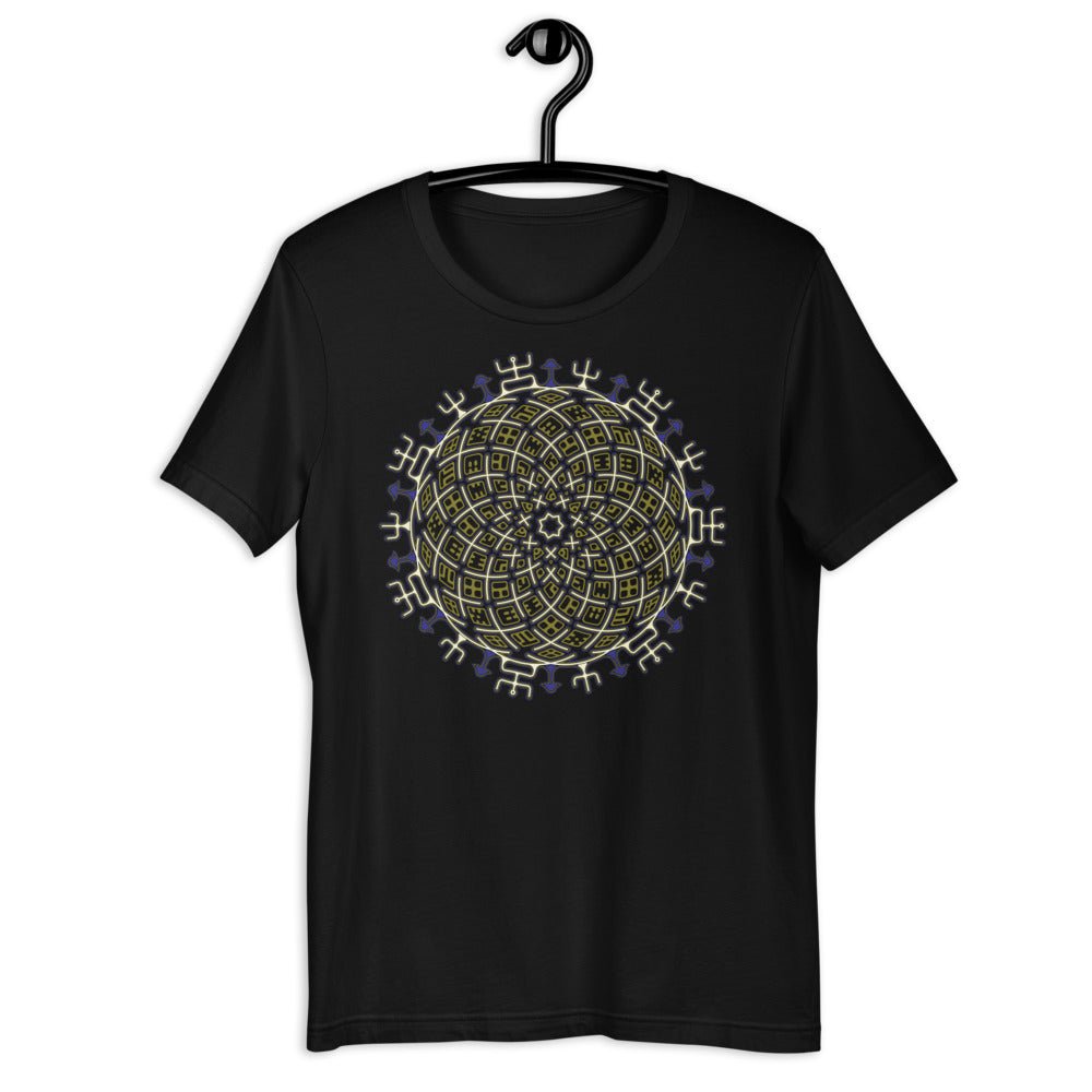 Vortex Cross Short - Sleeve Women T-Shirt - Colors - Made to order - symbolika